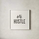 Work from Home II by Wild Apple Portfolio. Shown in a crisp white glass frame for a clean and minimalist style. Available as an archival giclee rolled canvas, fine art paper, or poster print. SKU 65661a.
