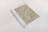 World Map by Wild Apple Portfolio. shown as a rolled paper print. Available as archival giclee rolled canvas, fine art paper, or poster print. SKU 18263i.