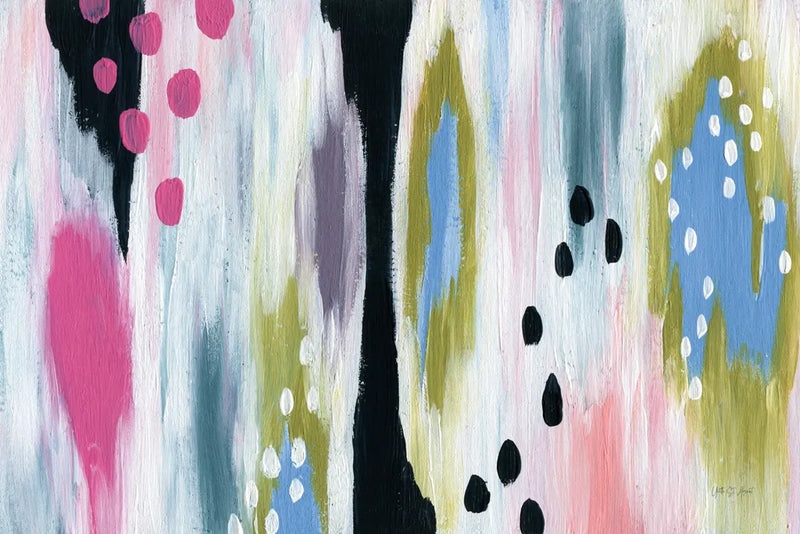 Abstract Tropic Vibe II by Yvette St. Amant. SKU 88233i. Archival Giclee Fine art print for wall decor.