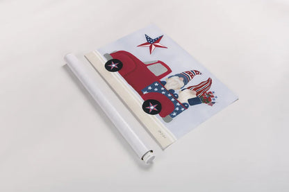 American Gnome II by Yvette St. Amant. shown as a rolled paper print. Available as archival giclee rolled canvas, fine art paper, or poster print. SKU 91830i.