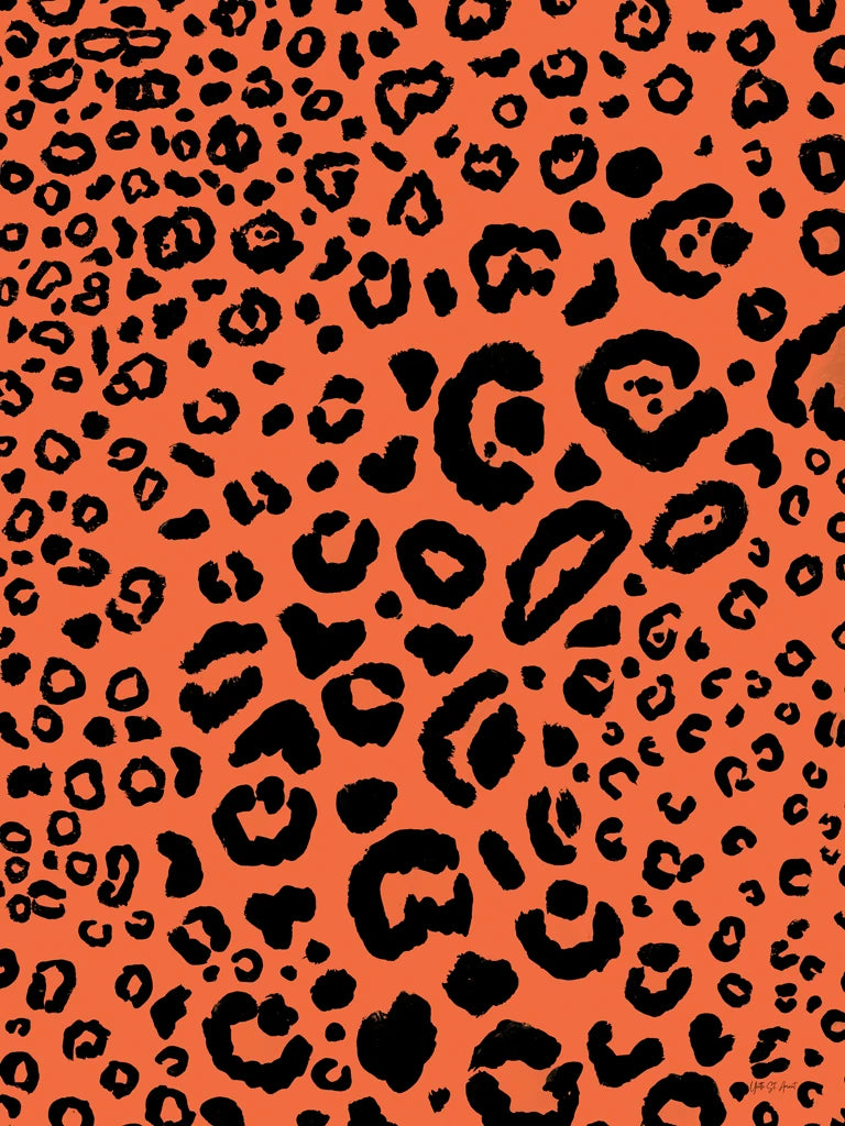 Animal Print II Orange by Yvette St. Amant