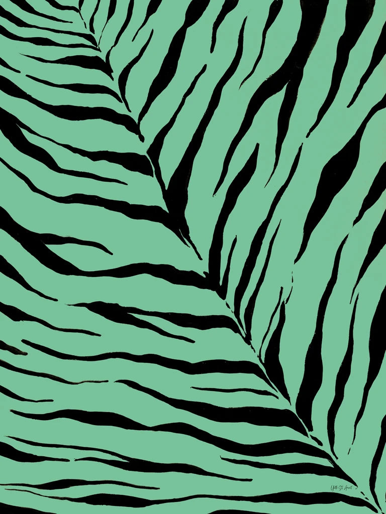 Animal Print III Green by Yvette St. Amant