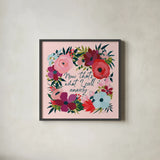 Anxiety by Yvette St. Amant. Shown in a sleek black glass frame for a contemporary gallery look. Available as an archival giclee rolled canvas, fine art paper, or poster print. SKU 101429a.
