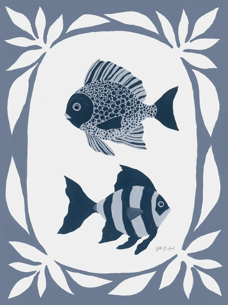 Aquatic Friends II by Yvette St. Amant