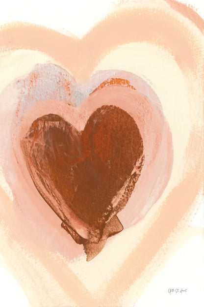 Baby Love Heart by Yvette St. Amant. SKU 89996h. Archival Giclee Fine art print for wall decor.