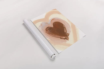 Baby Love Heart by Yvette St. Amant. shown as a rolled paper print. Available as archival giclee rolled canvas, fine art paper, or poster print. SKU 89996h.