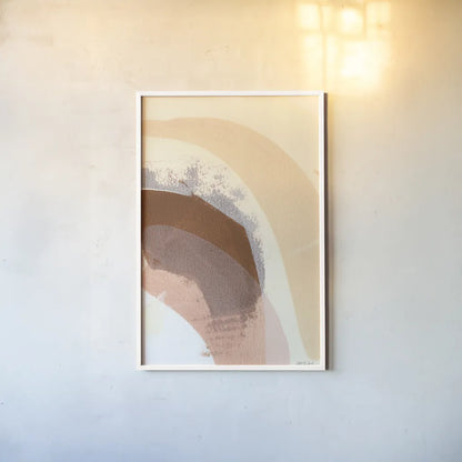 Baby Love Rainbow by Yvette St. Amant. shown as a paper print in a white frame. Available as a archival giclee rolled canvas, fine art paper, or poster print. SKU 89995h.