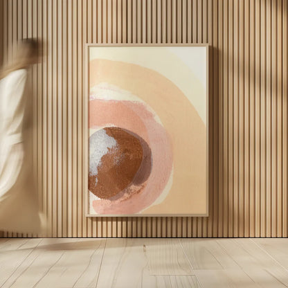 Baby Love Sun by Yvette St. Amant. shown as over sized large wall art. Available as an archival giclee rolled canvas, fine art paper, or poster print. SKU 89997h.