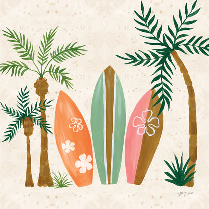 Beach Day IV by Yvette St. Amant. SKU 98783a. Archival Giclee Fine art print for wall decor.