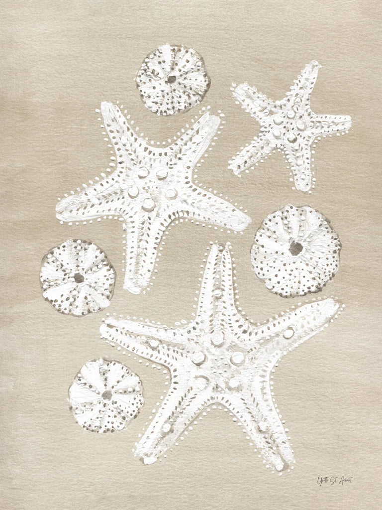 Beach Treasures I by Yvette St. Amant