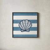 Beachcomber I by Yvette St. Amant. Shown in a sleek black glass frame for a contemporary gallery look. Available as an archival giclee rolled canvas, fine art paper, or poster print. SKU 88430a.