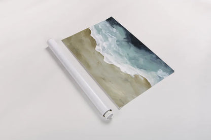 Beachscape II by Yvette St. Amant. shown as a rolled paper print. Available as archival giclee rolled canvas, fine art paper, or poster print. SKU 99241i.