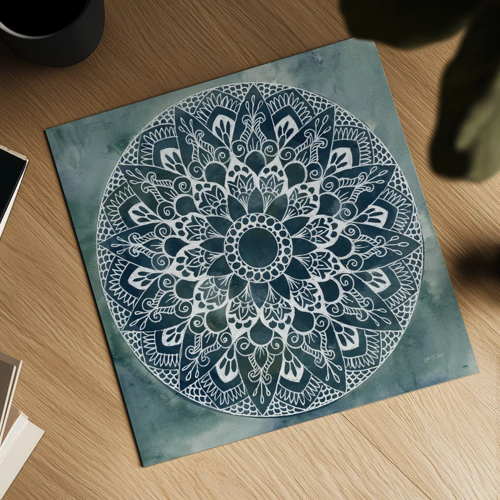 Beauty of India by Yvette St. Amant. Shown as a detailed flat fine art print, highlighting archival giclee quality. Available as an archival giclee rolled canvas, fine art paper, or poster print. SKU 90958a.