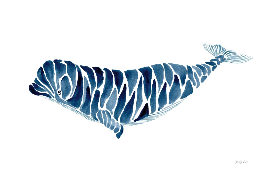 Beluga Whale by Yvette St. Amant. SKU 90113i. Archival Giclee Fine art print for wall decor.