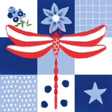 Berry Americana V by Yvette St. Amant. SKU 97654a. Archival Giclee Fine art print for wall decor.