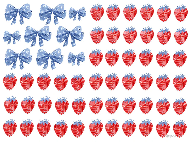 Berry Americana VI Bows by Yvette St. Amant