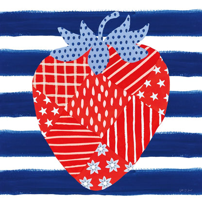 Berry Americana VII by Yvette St. Amant. SKU 97656a. Archival Giclee Fine art print for wall decor.