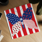 Berry Americana VIII by Yvette St. Amant. Shown as a detailed flat fine art print, highlighting archival giclee quality. Available as an archival giclee rolled canvas, fine art paper, or poster print. SKU 97657a.