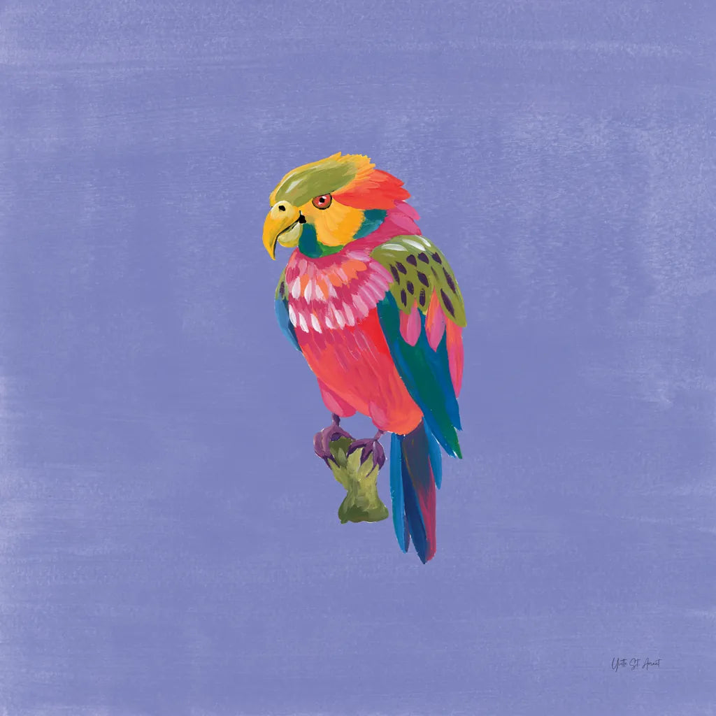 Birds of Paradise II by Yvette St. Amant. SKU 92315a. Archival Giclee Fine art print for wall decor.