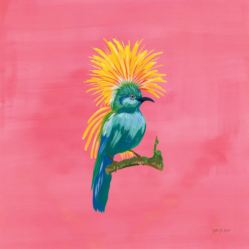 Birds of Paradise III by Yvette St. Amant. SKU 92316a. Archival Giclee Fine art print for wall decor.