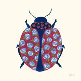 Blooming Beetle I by Yvette St. Amant. SKU 90895a. Archival Giclee Fine art print for wall decor.