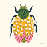 Blooming Beetle IV by Yvette St. Amant. SKU 90898a. Archival Giclee Fine art print for wall decor.