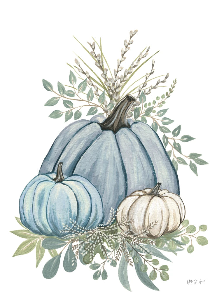 Blue Harvest I by Yvette St. Amant