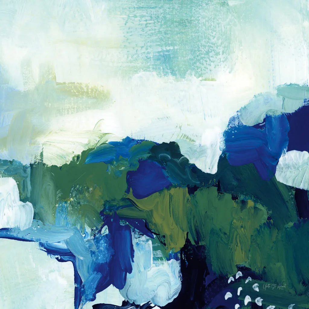 Blue Tide by Yvette St. Amant. SKU 100267a. Archival Giclee Fine art print for wall decor.