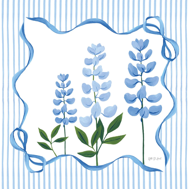 Bluebonnet Bunnies VII by Yvette St. Amant