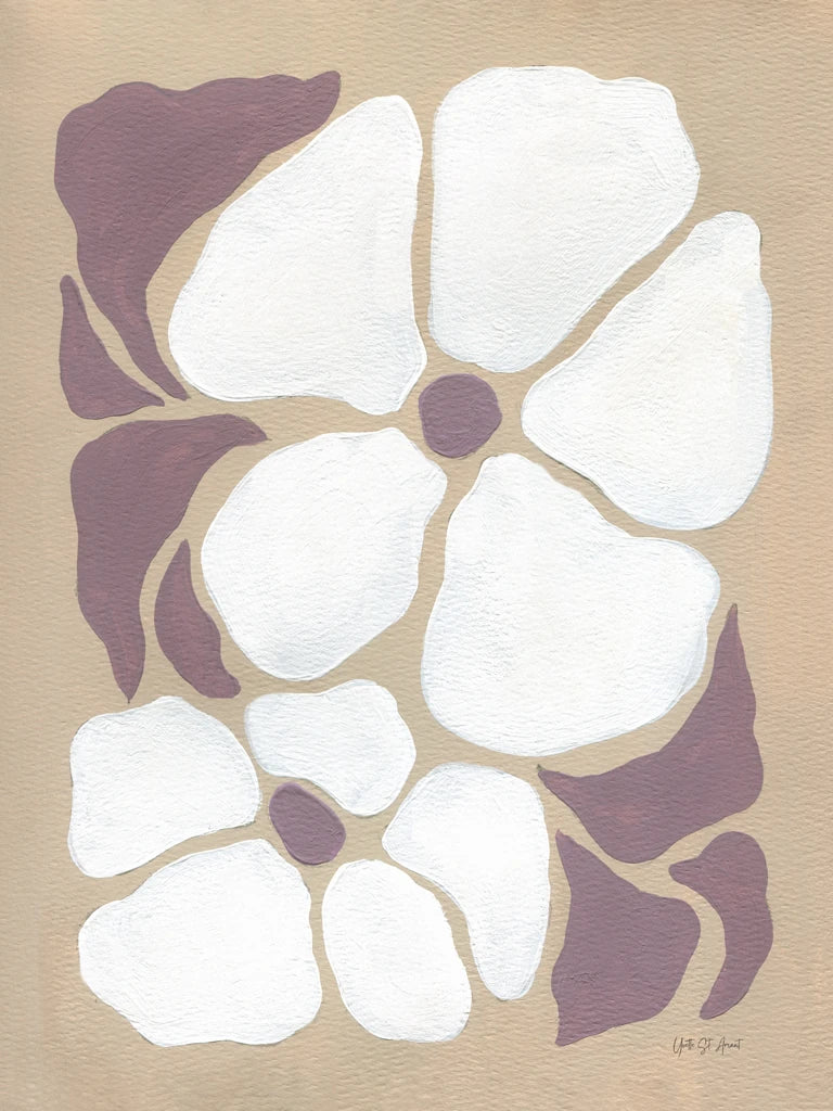 Boho Impact Floral I by Yvette St. Amant