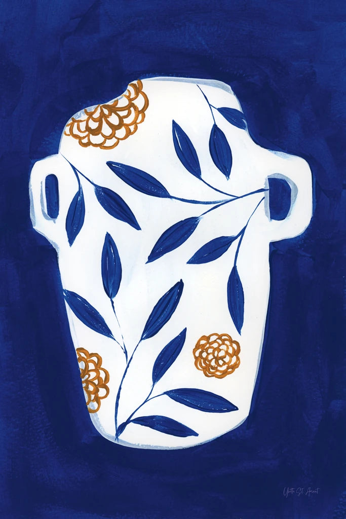 Botanical Jug I by Yvette St. Amant