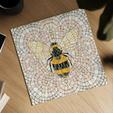 Botanical Mosaic II by Yvette St. Amant. Shown as a detailed flat fine art print, highlighting archival giclee quality. Available as an archival giclee rolled canvas, fine art paper, or poster print. SKU 96216a.