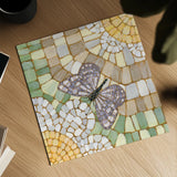 Botanical Mosaic IV by Yvette St. Amant. Shown as a detailed flat fine art print, highlighting archival giclee quality. Available as an archival giclee rolled canvas, fine art paper, or poster print. SKU 96218a.