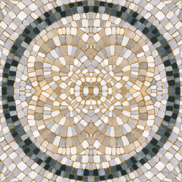 Botanical Mosaic IX by Yvette St. Amant. SKU 96223a. Archival Giclee Fine art print for wall decor.