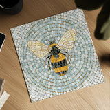 Botanical Mosaic V by Yvette St. Amant. Shown as a detailed flat fine art print, highlighting archival giclee quality. Available as an archival giclee rolled canvas, fine art paper, or poster print. SKU 96219a.