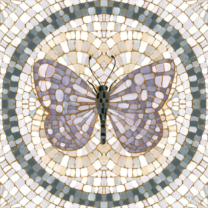 Botanical Mosaic VI by Yvette St. Amant. SKU 96220a. Archival Giclee Fine art print for wall decor.