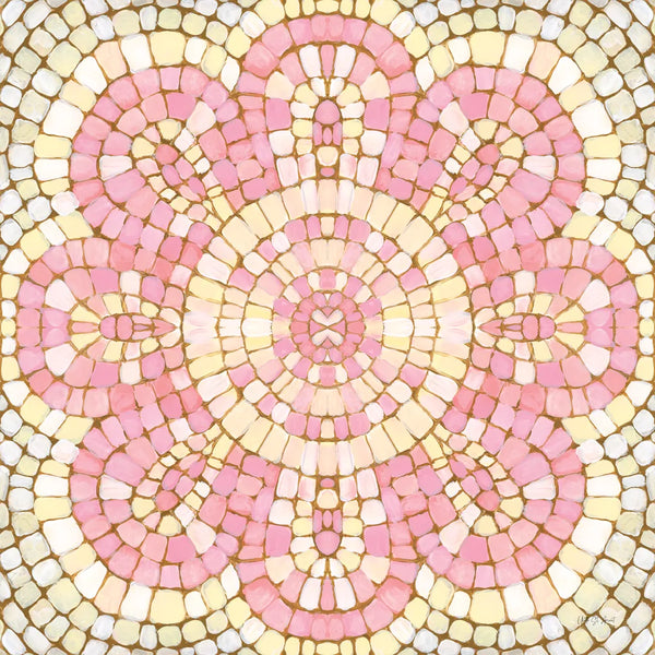 Botanical Mosaic VIII by Yvette St. Amant. SKU 96222a. Archival Giclee Fine art print for wall decor.