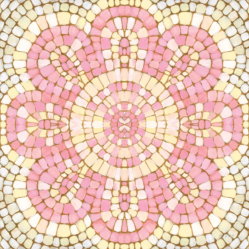 Botanical Mosaic VIII by Yvette St. Amant. SKU 96222a. Archival Giclee Fine art print for wall decor.
