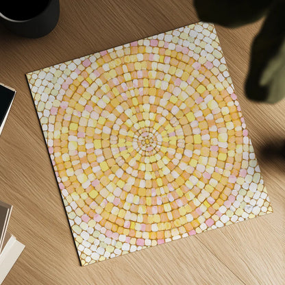 Botanical Mosaic X by Yvette St. Amant. Shown as a detailed flat fine art print, highlighting archival giclee quality. Available as an archival giclee rolled canvas, fine art paper, or poster print. SKU 96224a.