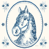 Chinoiserie Cowgirl II by Yvette St. Amant. SKU 101163a. Archival Giclee Fine art print for wall decor.