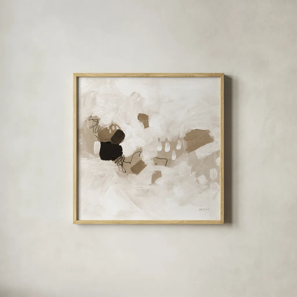 Classic Conservatory I by Yvette St. Amant. Shown in a natural wood glass frame for a timeless modern aesthetic. Available as an archival giclee rolled canvas, fine art paper, or poster print. SKU 88275a.