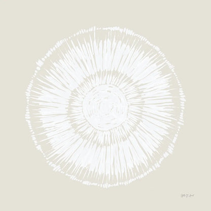 Coastal Block Print I Neutral by Yvette St. Amant. SKU 91165a. Archival Giclee Fine art print for wall decor.