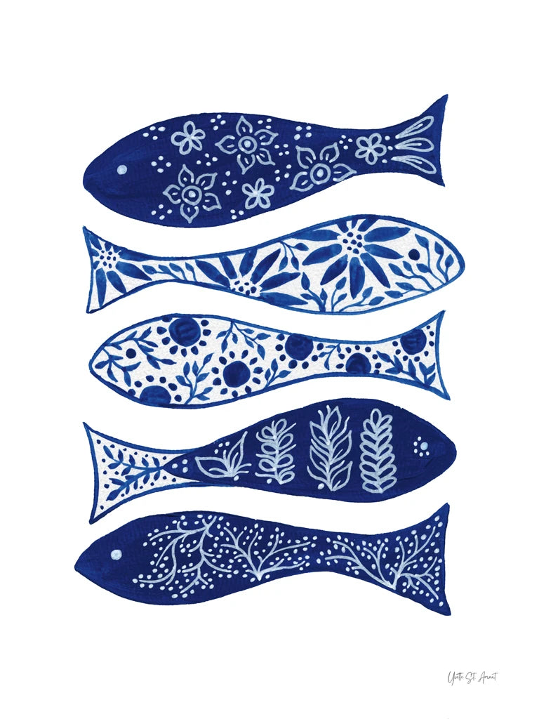 Coastal Chinoiserie VII by Yvette St. Amant