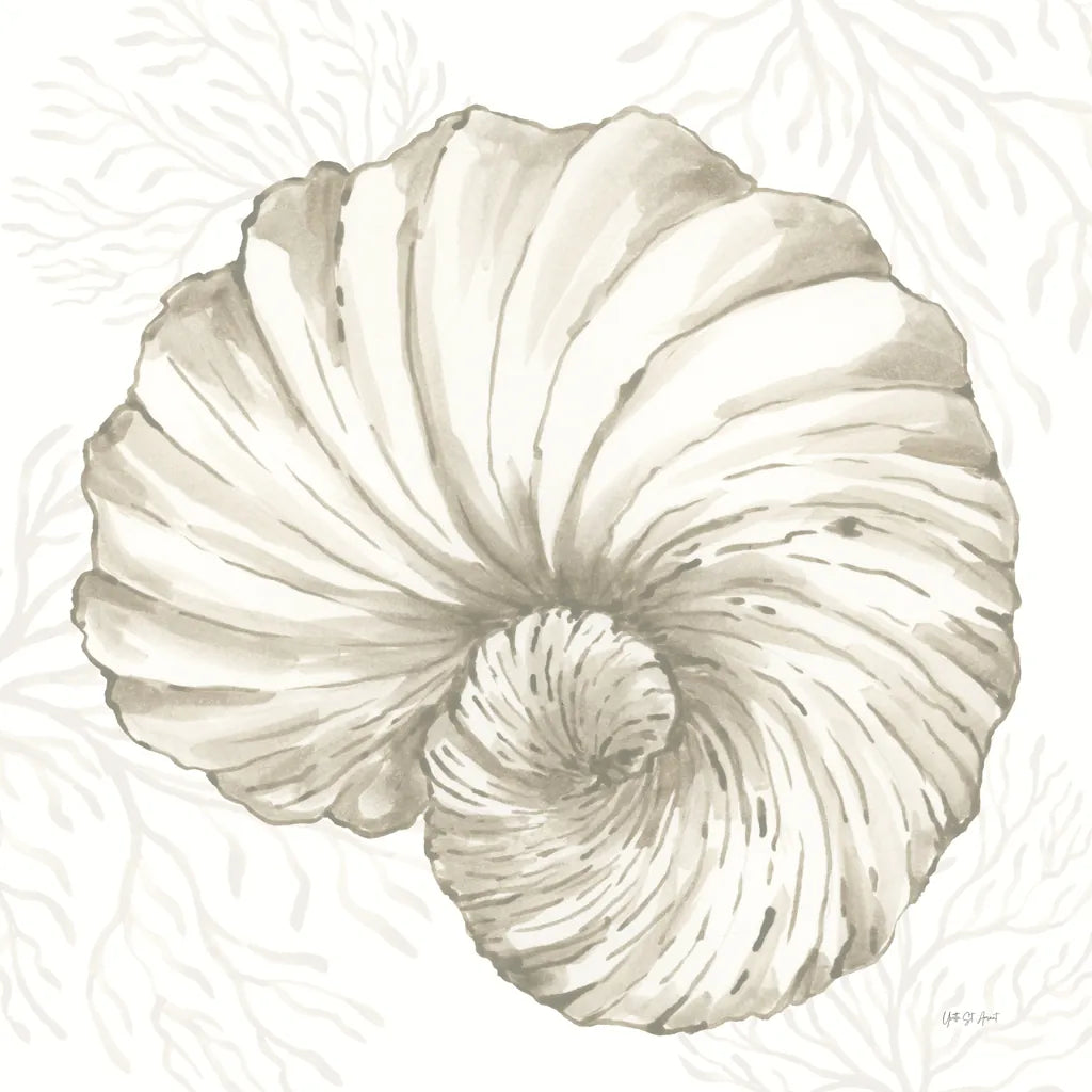 Coastal Reef II by Yvette St. Amant. SKU 94005a. Archival Giclee Fine art print for wall decor.