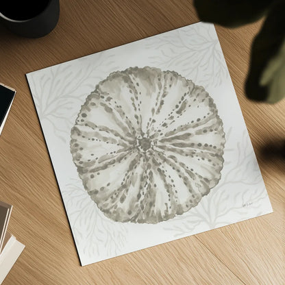 Coastal Reef IV by Yvette St. Amant. Shown as a detailed flat fine art print, highlighting archival giclee quality. Available as an archival giclee rolled canvas, fine art paper, or poster print. SKU 94007a.