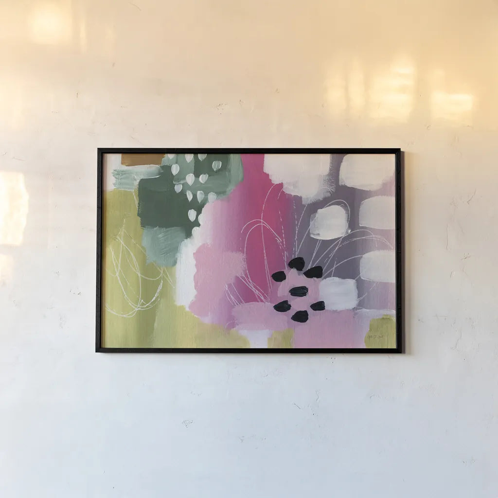 Color Burst I by Yvette St. Amant. shown as a paper print in a black flame. Available as a archival giclee rolled canvas, fine art paper, or poster print. SKU 88227i.