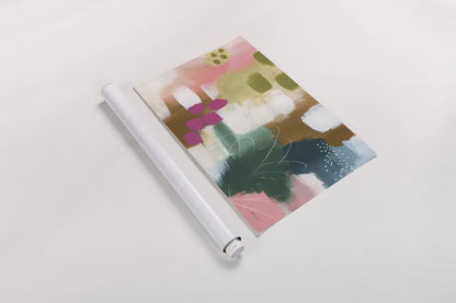 Color Burst II by Yvette St. Amant. shown as a rolled paper print. Available as archival giclee rolled canvas, fine art paper, or poster print. SKU 88228i.