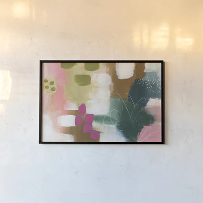 Color Burst II by Yvette St. Amant. shown as a paper print in a black flame. Available as a archival giclee rolled canvas, fine art paper, or poster print. SKU 88228i.