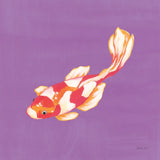 Colorful Koi IV by Yvette St. Amant. SKU 92244a. Archival Giclee Fine art print for wall decor.