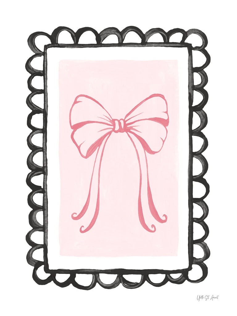 Coquette Keepsake Black Frame I by Yvette St. Amant